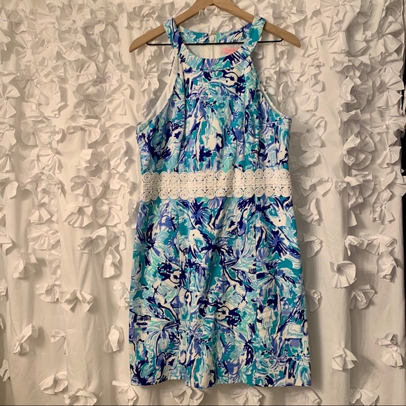 NWOT Lilly Pulitzer Ashlyn Shift Dress SZ 12 - Picture 5 of 9